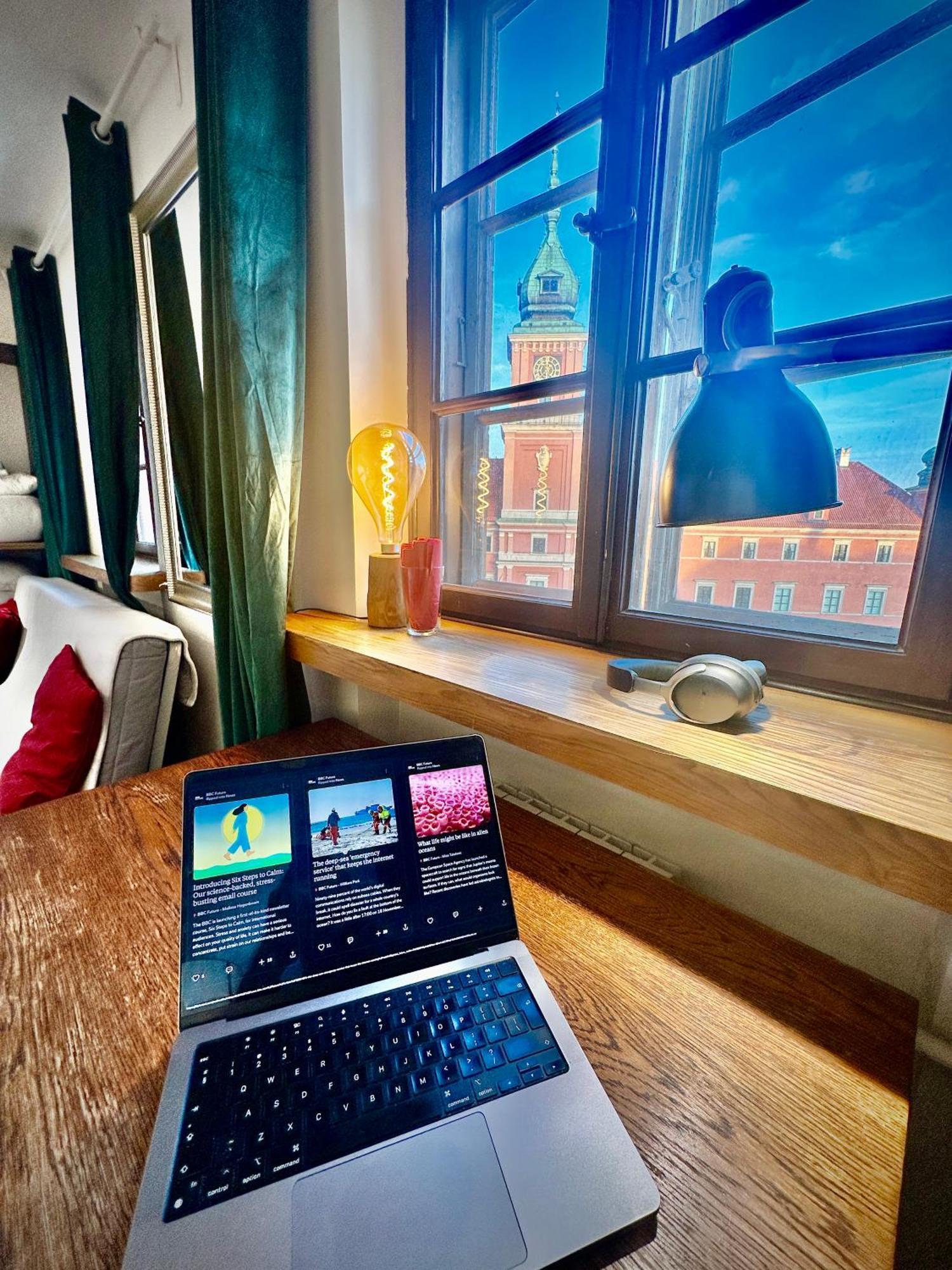 Old Town Best View Wifi 300 Mb/S Huge Screen Netflix Appletv Amazontv Warsaw Ngoại thất bức ảnh